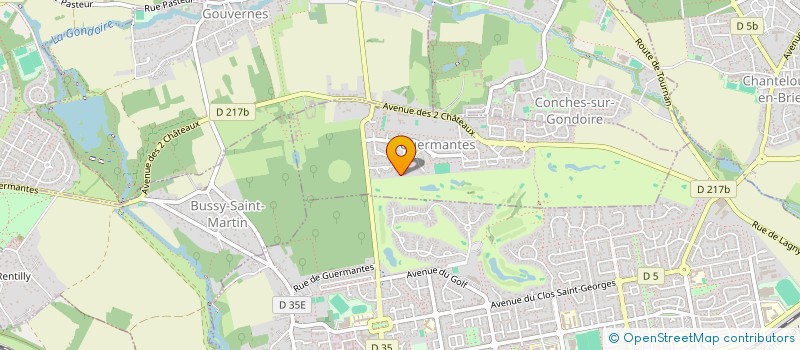 localisation de l'entreprise ANTOL RENOVATION  GUERMANTES