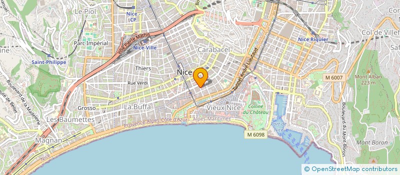 localisation de l'entreprise ANTOLIANA  NICE