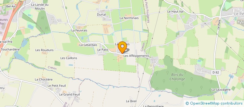 localisation de l'entreprise ANTOLINI ELECTRICITE  CREVIN