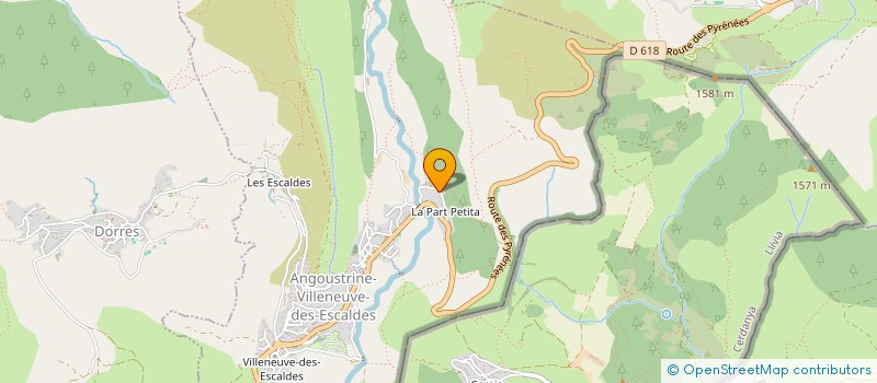 localisation de l'entreprise ANTOLINI IMMOBILIER  ANGOUSTRINE-VILLENEUVE-DES-ESCALDES