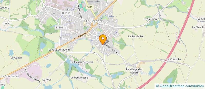 localisation de l'entreprise ANTOLO  LA FERRIERE