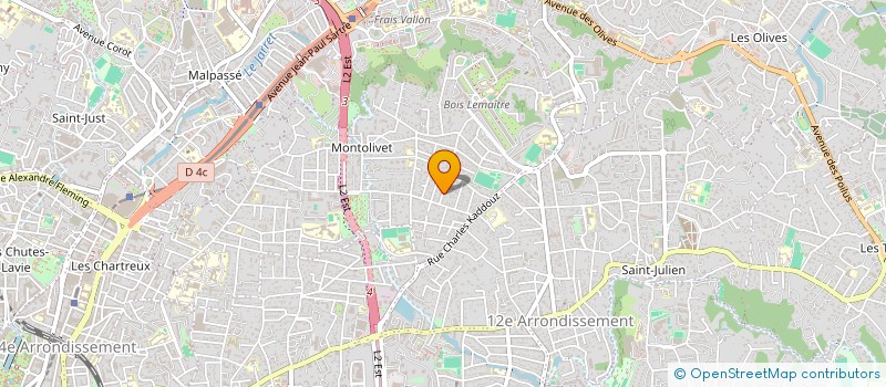 localisation de l'entreprise ANTOMA à MARSEILLE