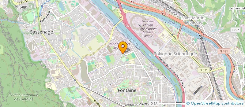 localisation de l'entreprise ANTOMALO INTERGENERATIONS  FONTAINE