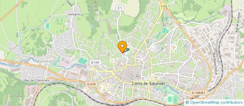 localisation de l'entreprise ANTOMAT INVEST à LONS-LE-SAUNIER