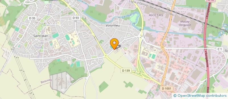 localisation de l'entreprise ANTOMAX à BEAUVAIS