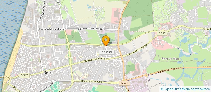 localisation de l'entreprise ANTOMELI à BERCK