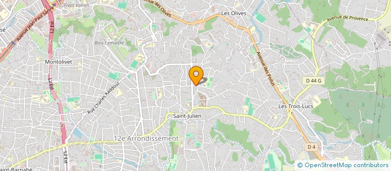 localisation de l'entreprise ANTON à MARSEILLE