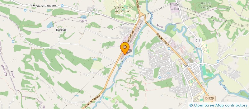 localisation de l'entreprise ANTON  PAVIE