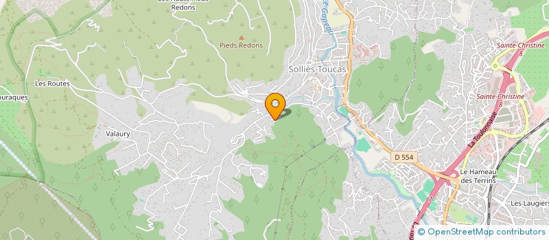 localisation de l'entreprise ANTON  SOLLIES-TOUCAS