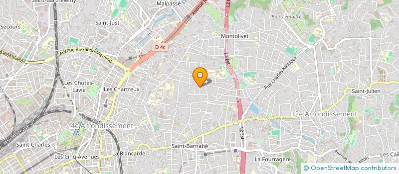 localisation de l'entreprise ANTON DE LA PALMIRA à MARSEILLE