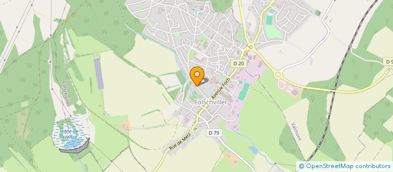 localisation de l'entreprise ANTON ET OLIVIER ELECTRICITE  FOLSCHVILLER