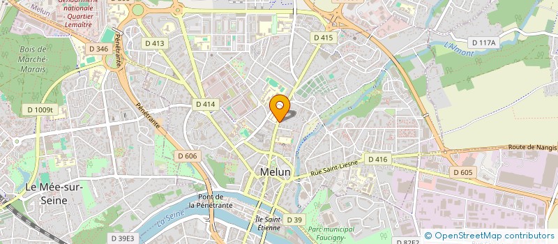 localisation de l'entreprise ANTON JOSEPH ET ANTON NADINE à MELUN