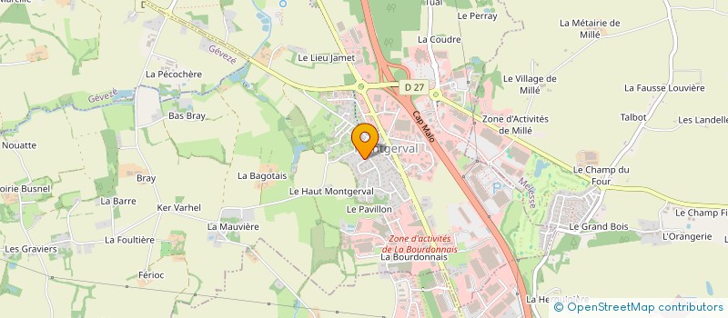 localisation de l'entreprise ANTON.LYS  LA MEZIERE