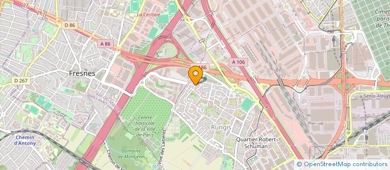 localisation de l'entreprise ANTON ROBERT LOCATIONS INITIATIVE  RUNGIS