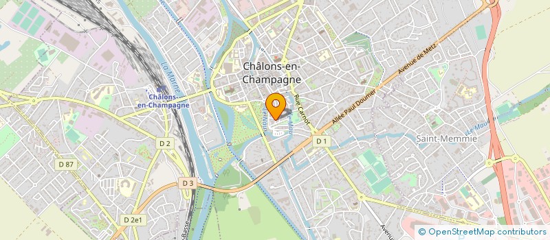 localisation de l'entreprise ANTON ROMANKOW PEZE à CHALONS-EN-CHAMPAGNE