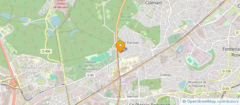 localisation de l'entreprise ANTONA CORP  CLAMART