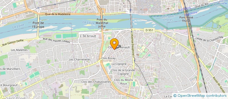 localisation de l'entreprise ANTONAD HOLDING  ORLEANS