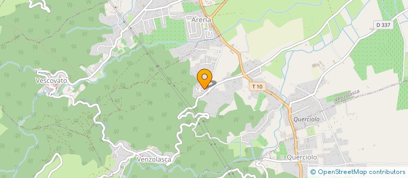 localisation de l'entreprise ANTONETTI ET FILS à VENZOLASCA