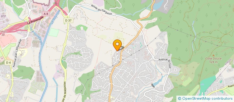 localisation de l'entreprise ANTONI DOMINIQUE CONSEILS à FREJUS