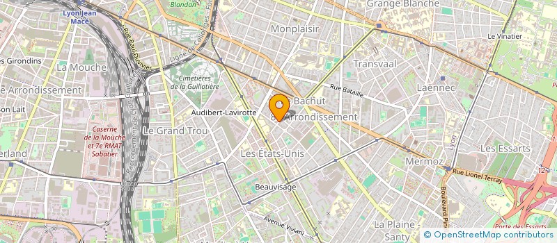 localisation de l'entreprise ANTONIA  LYON