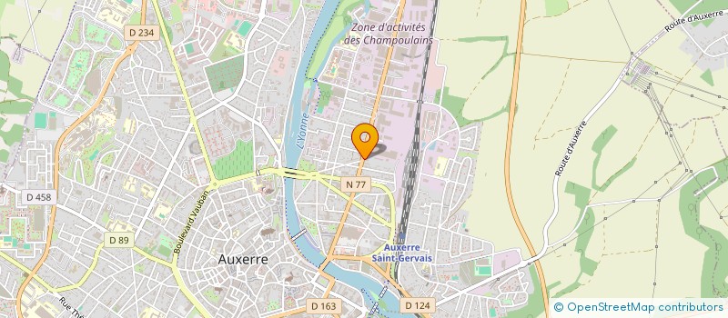 localisation de l'entreprise ANTONIA à AUXERRE