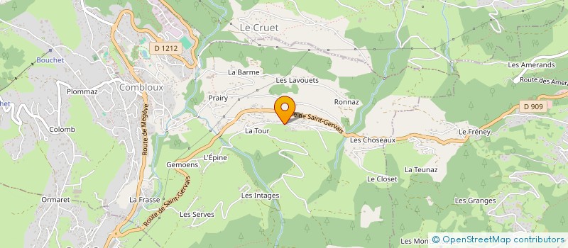 localisation de l'entreprise ANTONICO  COMBLOUX