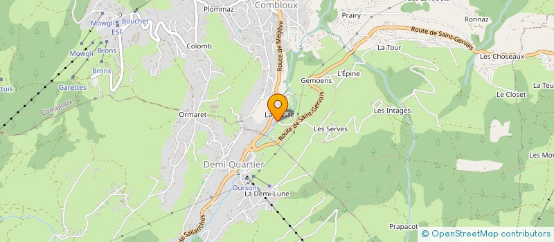 localisation de l'entreprise ANTONICO HOLDING  COMBLOUX