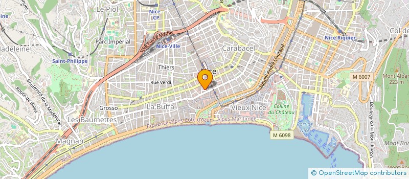 localisation de l'entreprise ANTONIETA BARREIRO & CO à NICE