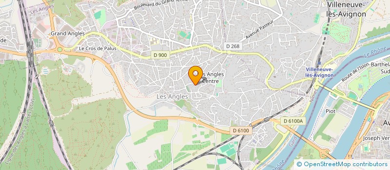 localisation de l'entreprise ANTONIETTI REVETEMENT  LES ANGLES