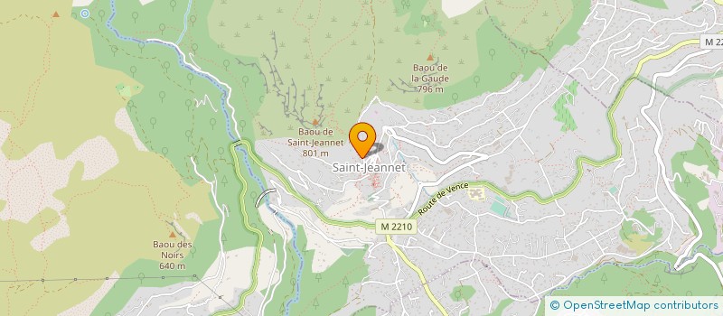 localisation de l'entreprise ANTONIN  SAINT-JEANNET