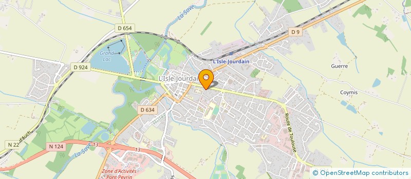 localisation de l'entreprise ANTONIN  L'ISLE-JOURDAIN