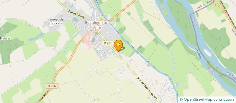 localisation de l'entreprise ANTONIN BORNE à BEAULIEU-SUR-LOIRE