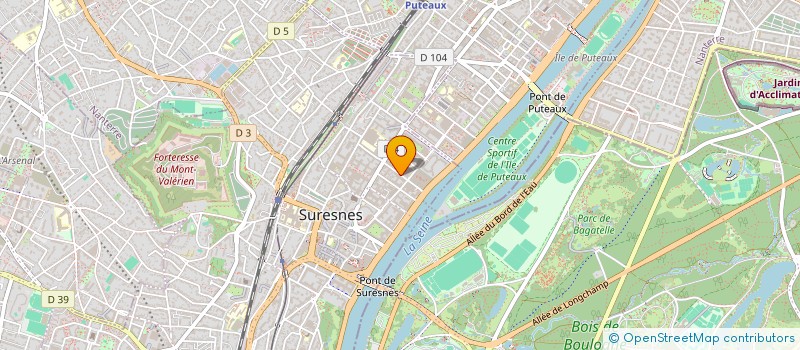 localisation de l'entreprise ANTONIN CAREME à SURESNES