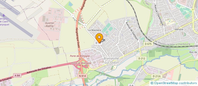 localisation de l'entreprise ANTONIN CLEMENT  BRETTEVILLE-SUR-ODON