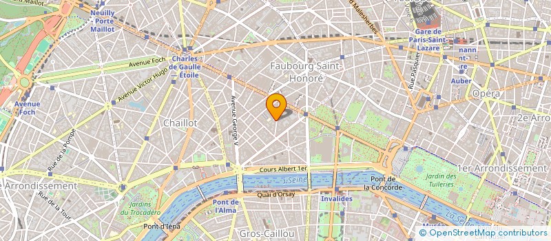 localisation de l'entreprise ANTONIN LEVY ET ASSOCIES  PARIS