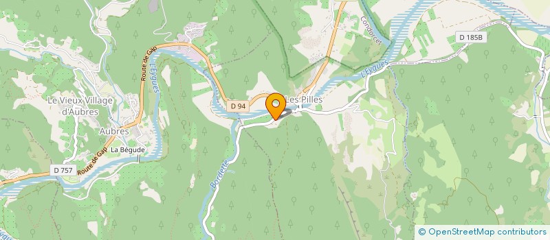 localisation de l'entreprise ANTONINE  LES PILLES