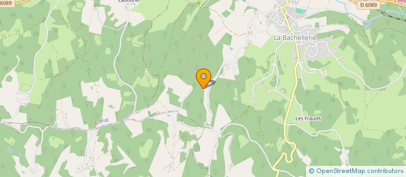 localisation de l'entreprise ANTONINI & FILS  SAINT-RABIER