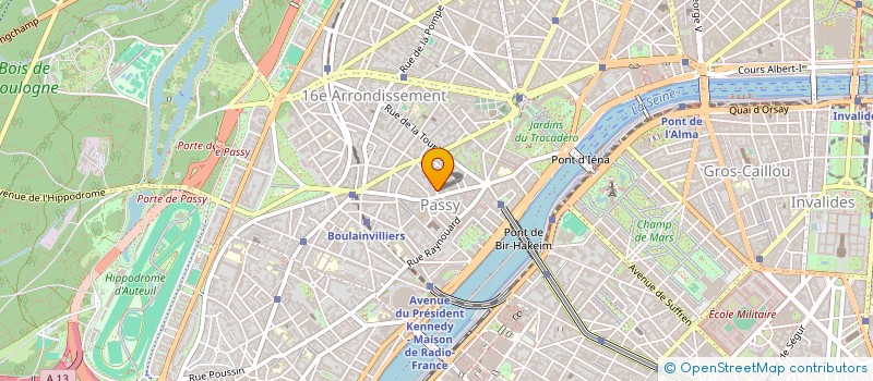 localisation de l'entreprise ANTONIO MANZONE SAS  PARIS