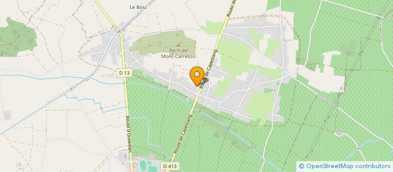 localisation de l'entreprise ANTONIO MARIA  CUXAC-D'AUDE