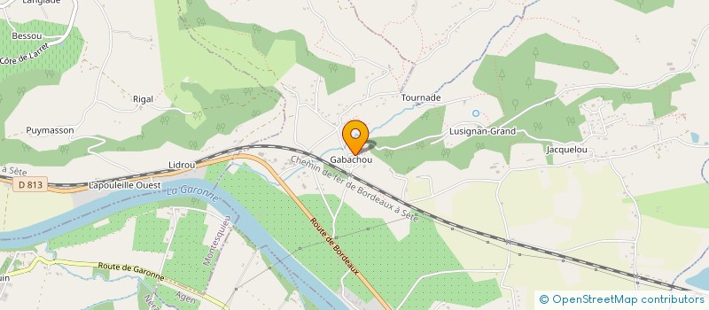 localisation de l'entreprise ANTONIOLI ET FILS à COLAYRAC-SAINT-CIRQ