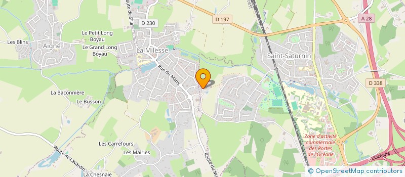 localisation de l'entreprise ANTONNIERE SERVICES PLUS à SAINT-SATURNIN