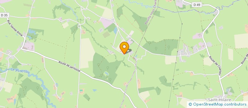 localisation de l'entreprise ANTONOVIC  POUILLY-SOUS-CHARLIEU