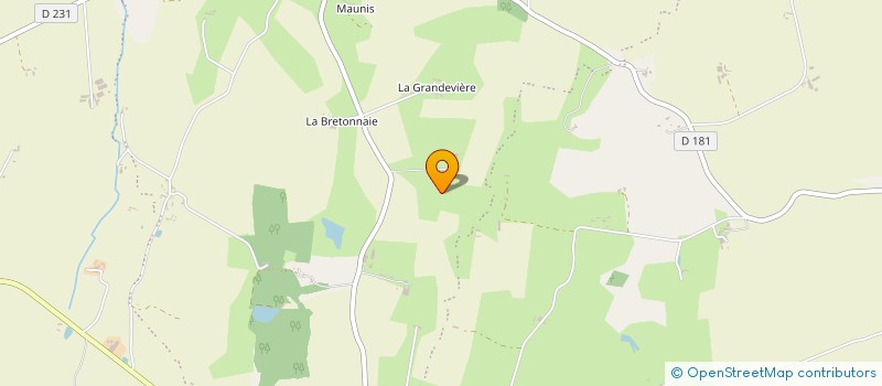 localisation de l'entreprise ANTONY DISTRIBUTION  OMBREE D'ANJOU