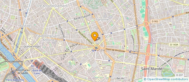 localisation de l'entreprise ANTONY MARCHE  PARIS