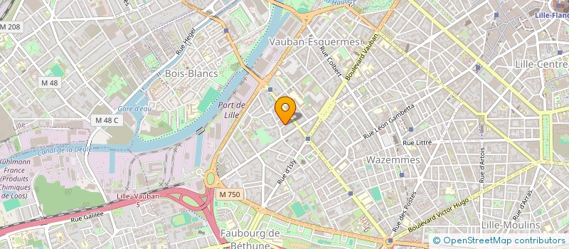 localisation de l'entreprise ANTOPA à LILLE
