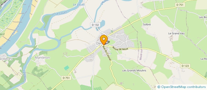 localisation de l'entreprise ANTOPI  DENEE