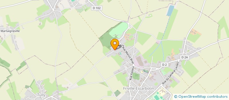 localisation de l'entreprise ANTORIA  FRIVILLE-ESCARBOTIN