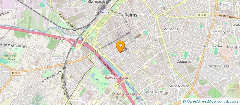 localisation de l'entreprise ANTORIA  REIMS