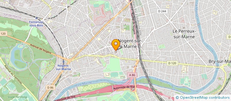 localisation de l'entreprise ANTORIA  NOGENT-SUR-MARNE