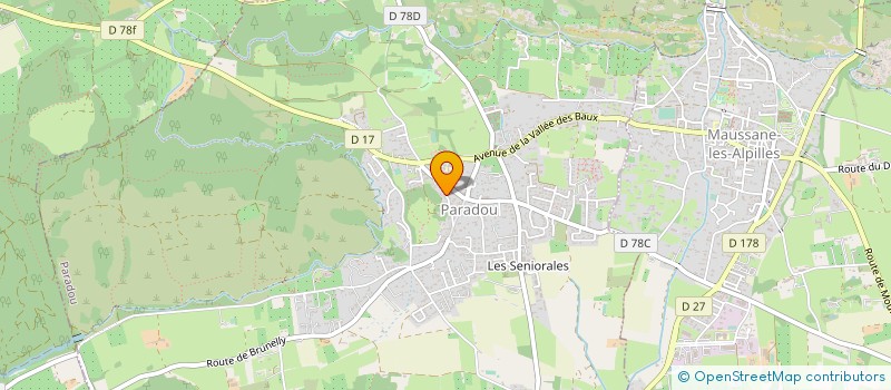 localisation de l'entreprise ANTOS  PARADOU